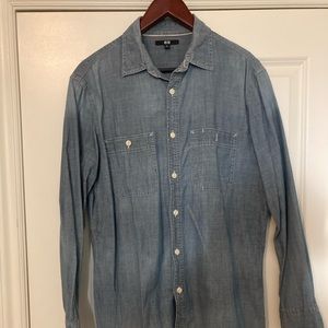 Uniqlo Slim Fit Denim Shirt